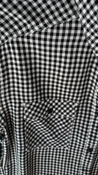 BLUSA H&M CUADROS