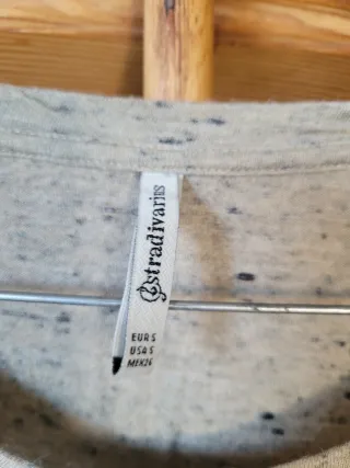 Maglia donna grigia con nodo