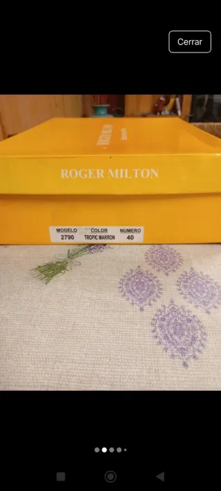 Botas de piel marrones talla 40