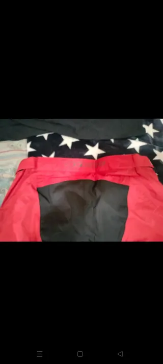 Pantalón corto Alpinestars agua rojo y negro