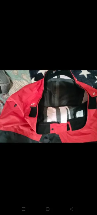 Pantalón corto Alpinestars agua rojo y negro