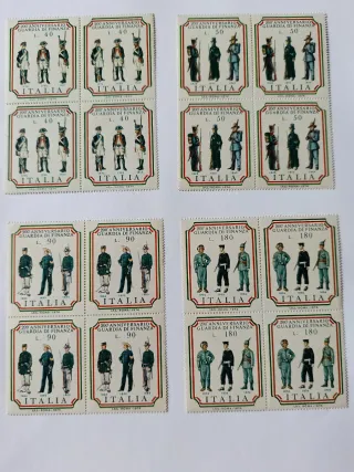 200° Anniversario Guardia di Finanza 1974