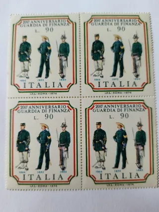 200° Anniversario Guardia di Finanza 1974