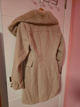 Abrigo Salsa Jeans Beige Talla M