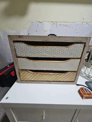 Cajonera de diseño hecha a mano