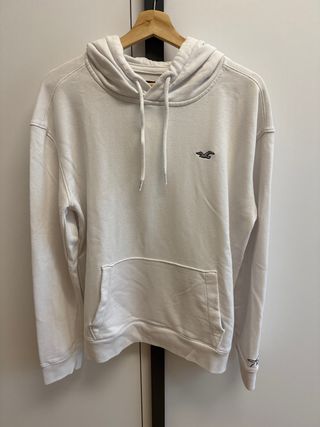 Sudadera Hollister Blanca