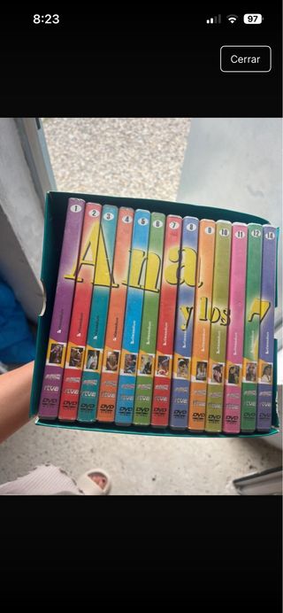 DVD Ana y los 7 - falta el capítulo 13