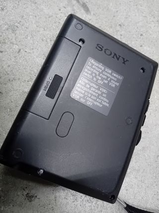 Registratore vocale Sony nero