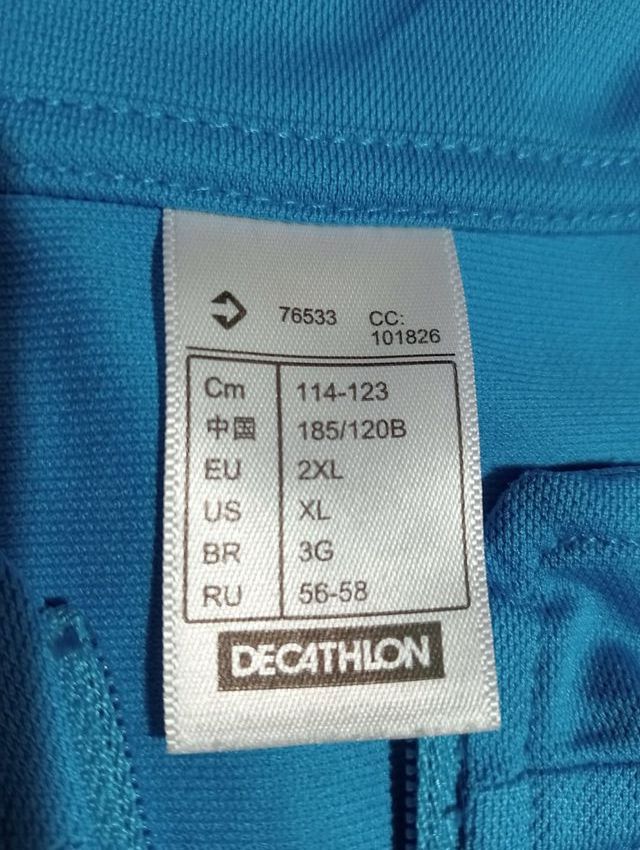 Camiseta deportiva azul Decathlon