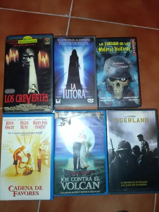 Lote películas vhs