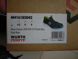 Zapatos de seguridad WURTH  talla 42
