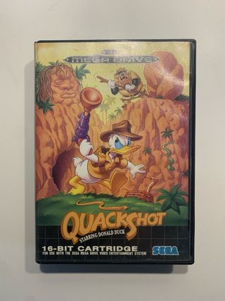 Quackshot con Donald Duck per Mega Drive