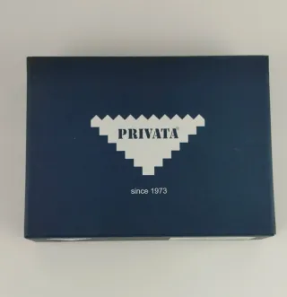 Cartera de piel hombre PRIVATA negra