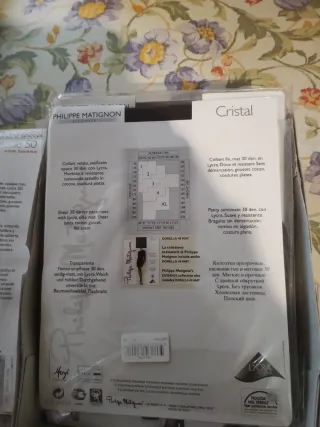 Collant Philippe Matignon 50 den e 30 den