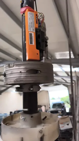 Puerta de garaje metálica