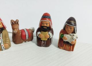 Set Sacra Famiglia 8 Pezzi Presepe Natale