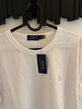 T-shirt Polo Ralph Lauren Bianca Taglia L