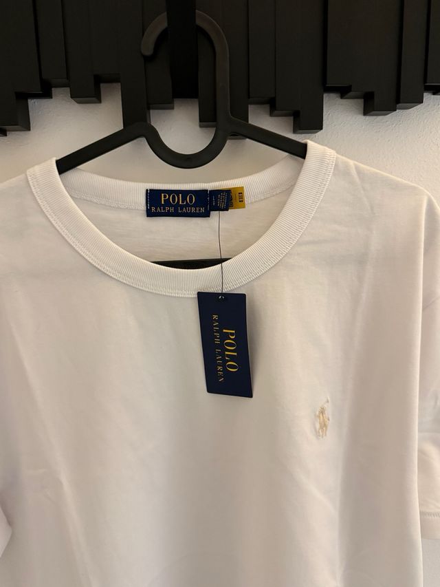 T-shirt Polo Ralph Lauren Bianca Taglia L