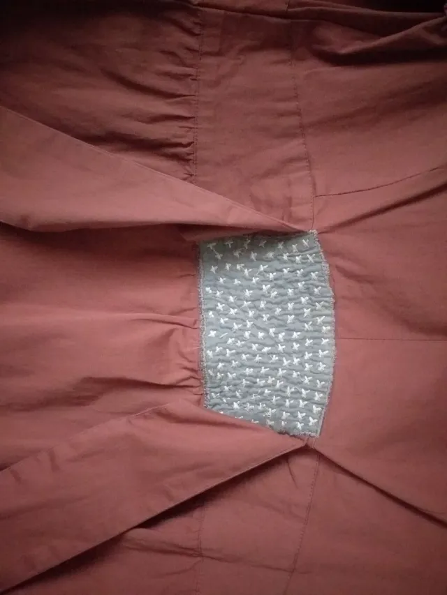 Camisa Amarti rosa y gris