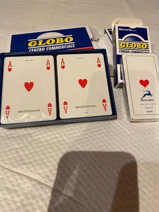 Carte da gioco GLOBO Centro Commerciale