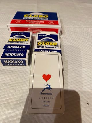 Carte da gioco GLOBO Centro Commerciale