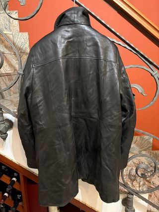 Giacca donna in vera pelle vintage nera