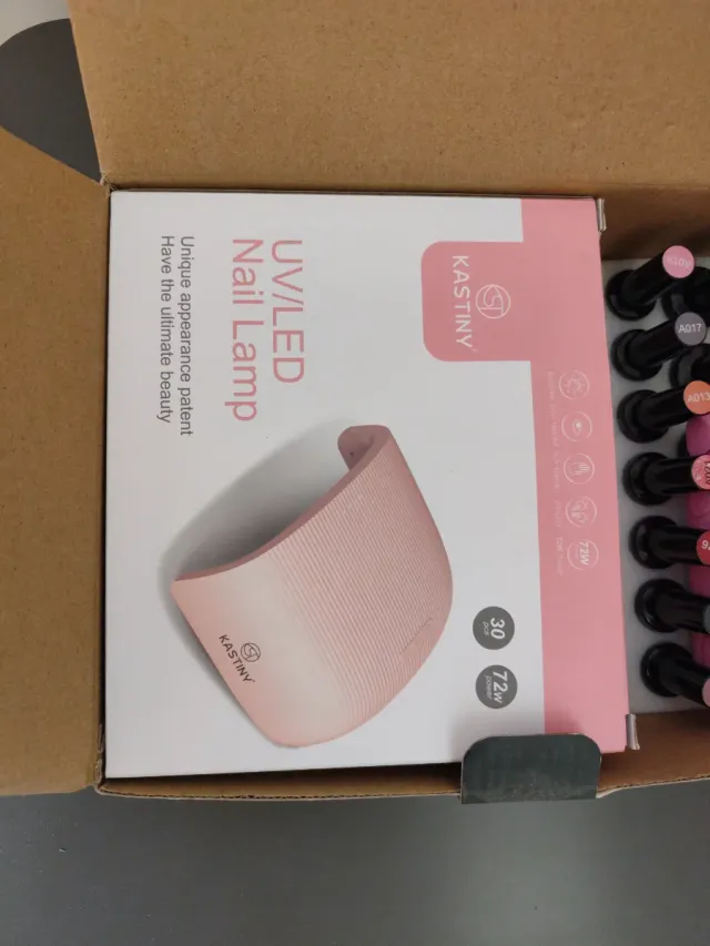 Kit Manicure KASTINY Lamp Gel Polish