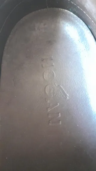 Scarpe Hogan Pelle Nera Tg. 38