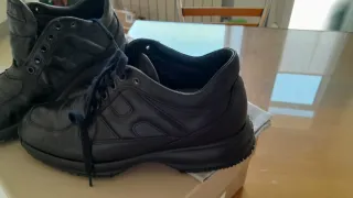 Scarpe Hogan Pelle Nera Tg. 38