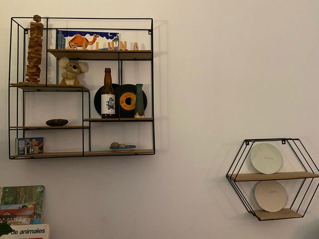 Scaffalature Geometriche in Metallo e Legno