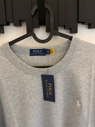 T-shirt Polo Ralph Lauren Grigia Taglia L