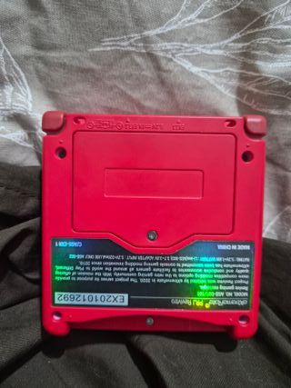 Game Boy Advance SP pokedex IPS