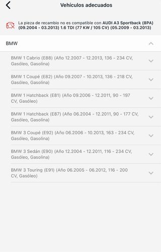 Árbol de transmisión GSP 205023 BMW Serie 1/3