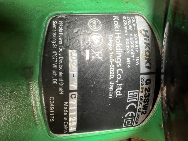 Amoladora Hikoki 2200 W