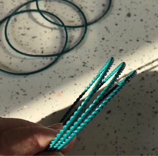 Set NR.10 braccialetti Verde Acqua T.