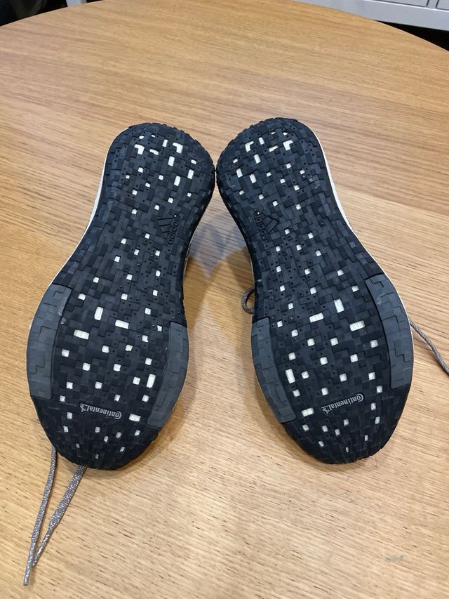 Zapatillas Adidas unisex grises/verdes Talla 38.5