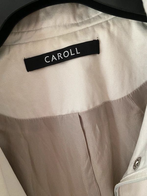 Chaqueta sahariana Caroll Talla 42 Beige