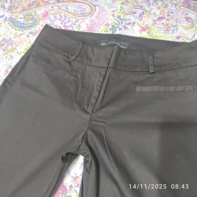 Pantalón Zara Talla 42 Negro