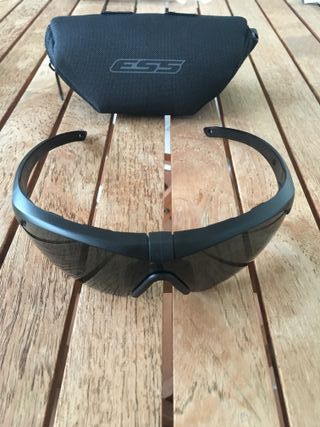 Gafas balísticas ESS Crosshair 2LS negras/grises