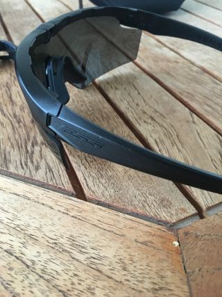 Gafas balísticas ESS Crosshair 2LS negras/grises