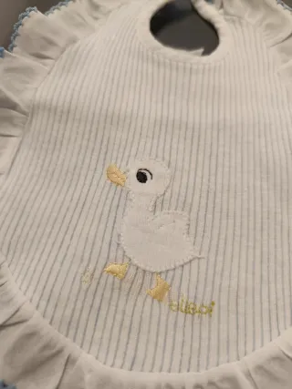 Bavaglino bimbo Ellepi cotone e poliestere