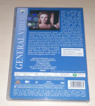 La Tomba di Ligeia DVD Vincent Price fuori catalog