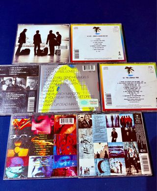 Lote 7 CDs U2