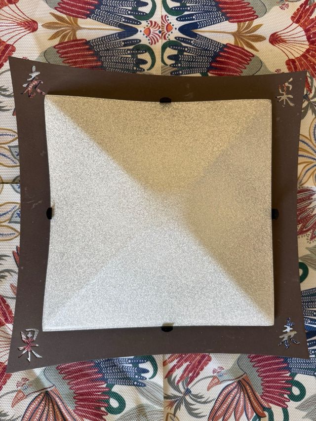 Lámpara de techo oriental metal