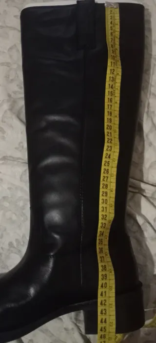 Botas altas Zara negras