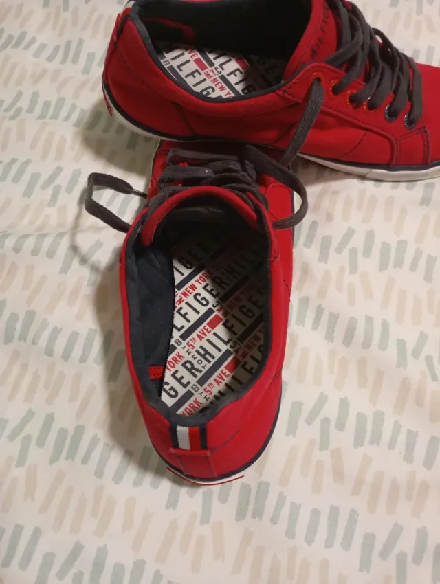 Zapatillas Tommy Hilfiger Rojas Talla 37