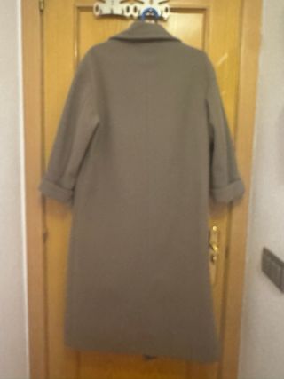 Abrigo marrón oversize talla como una 42 aproxiapr
