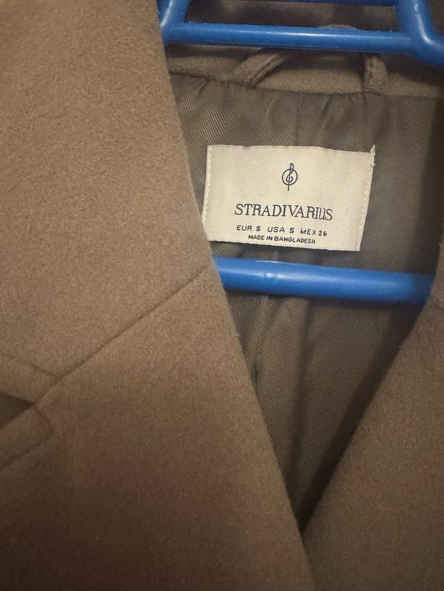 Abrigo marrón oversize talla como una 42 aproxiapr