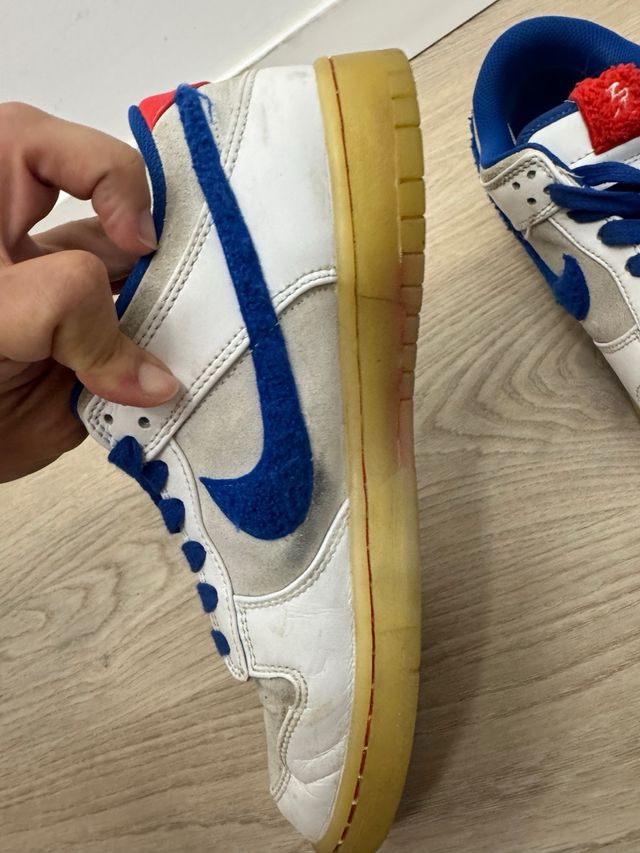 Nike Dunk SB Low Azul Blanco Rojo 28 cm