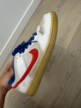 Nike Dunk SB Low Azul Blanco Rojo 28 cm